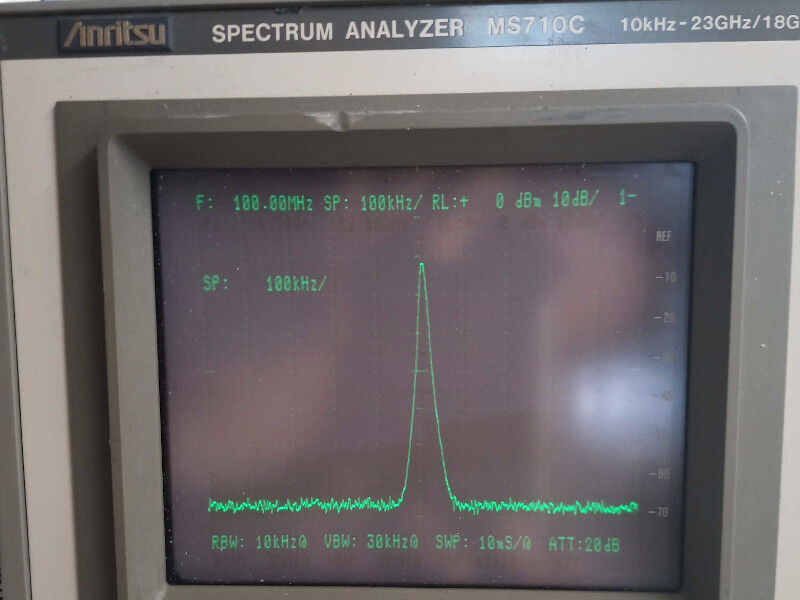 Anritsu MS710C spectrum analyser 12